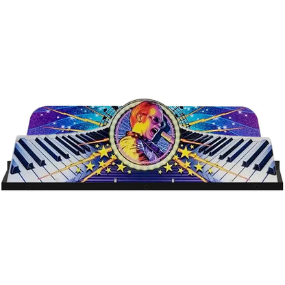 Elton John Platinum Edition Pinball Topper 3D Acrylic LED Topper, For Jersey Jack Pinball Mahine, Pinball Topper FYLZGO Signs