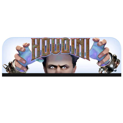 Houdini Topper 3D Acrylic LED Topper, For American Pinball Mahine, Pinball Topper FYLZGO Signs