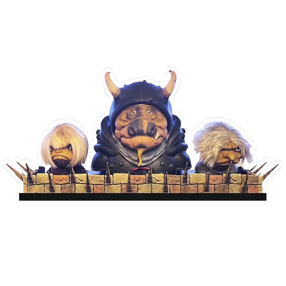 Labyrinth Pinball Goblin City Walls Pinball Topper 3D Acrylic LED Topper, For Barrels Fun Pinball Mahine, Pinball Topper FYLZGO Signs