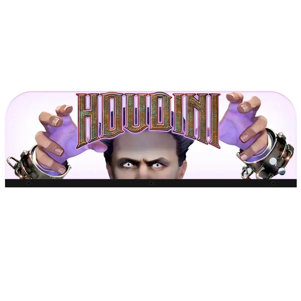Houdini Topper 3D Acrylic LED Topper, For American Pinball Mahine, Pinball Topper FYLZGO Signs