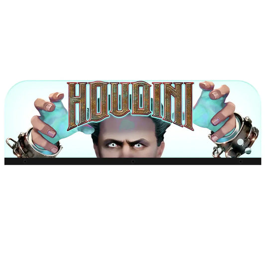 Houdini Topper 3D Acrylic LED Topper, For American Pinball Mahine, Pinball Topper FYLZGO Signs