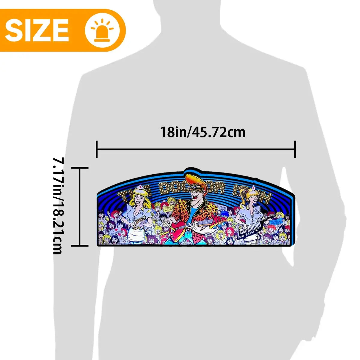 DR. Dude Pinball Topper LED Lightbox, For Midway Pinball machine, 3D Printed Pinball Topper Lightbox USB Powered & Full Dimmable FYLZGO Signs