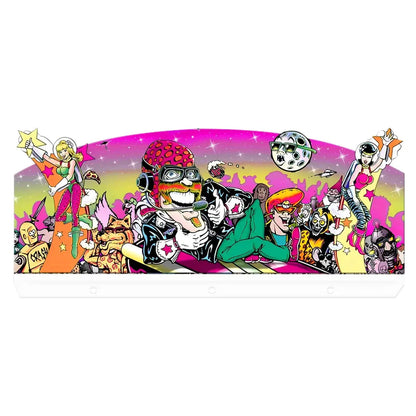 DR. Dude Topper 3D Acrylic LED Topper, For Bally Pinball Mahine, Pinball Topper FYLZGO Signs