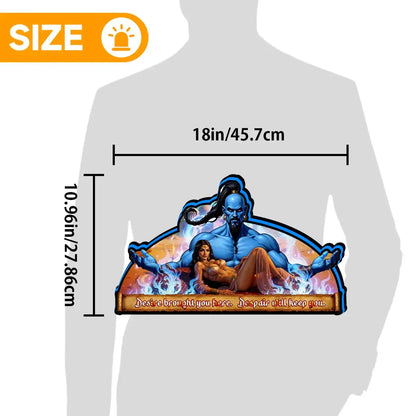 Tales of the Arabian Nights Pinball Topper,  For Williams Pinball Mahine, Pinball Topper for Game Room Decor Man's Cave FYLZGO Signs