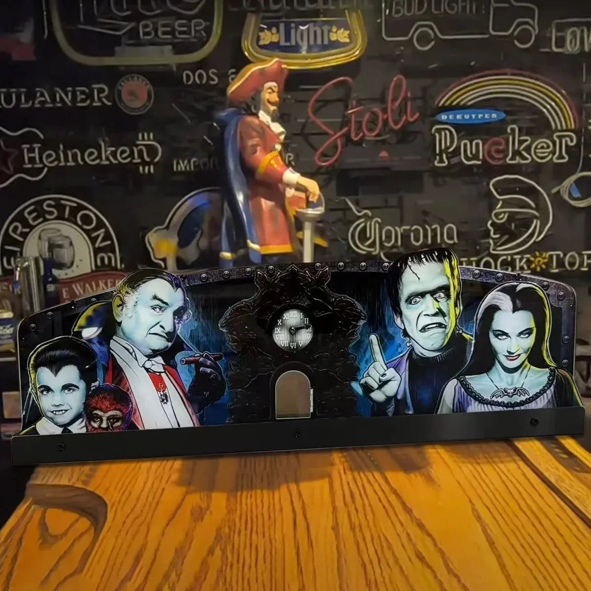 The Munsters Topper 3D Acrylic LED Topper, For Stern Pinball Mahine, Pinball Topper FYLZGO Signs