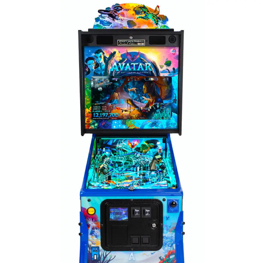 The art for the new avatar-themed Pinball Acrylic LED Topper, for Pinball Machine, Pinball Topper FYLZGO Signs