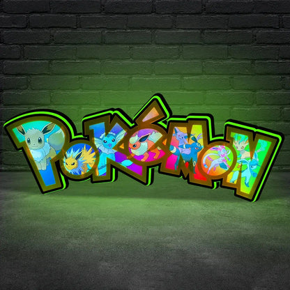 Pokemon Pinball Topper,  For Nintendo Pinball Mahine, Pinball Topper for Game Room Decor Man's Cave FYLZGO Signs