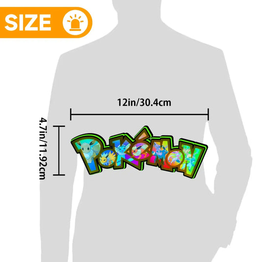 Pokemon Pinball Topper,  For Nintendo Pinball Mahine, Pinball Topper for Game Room Decor Man's Cave FYLZGO Signs