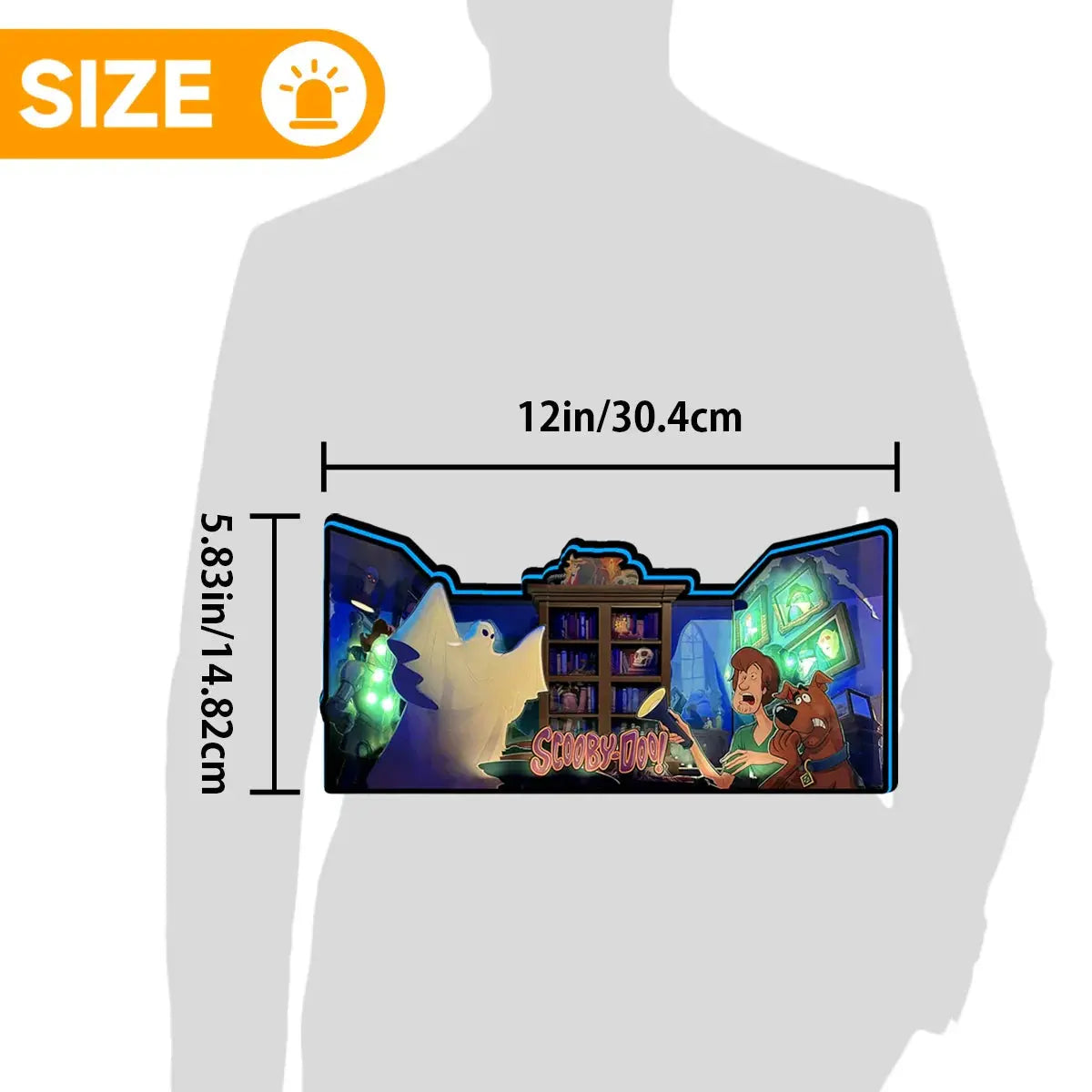 Scooby Doo Pinball Topper LED Sign, 3D Printed Lightbox, USB Powered & Full Dimmable FYLZGO Signs
