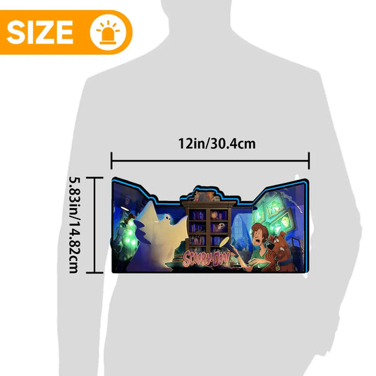 Scooby Doo Pinball Topper LED Sign, 3D Printed Lightbox, USB Powered & Full Dimmable FYLZGO Signs