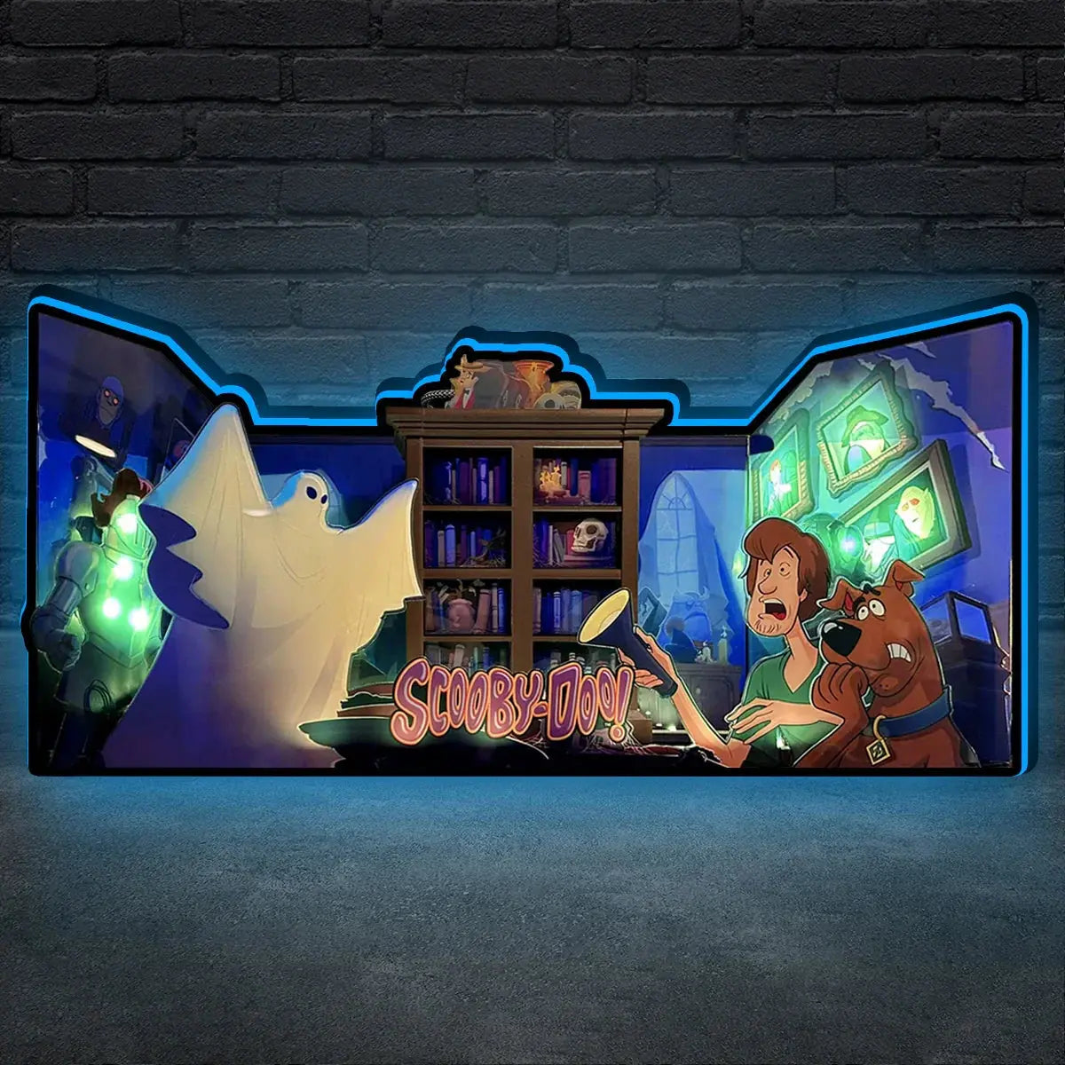 Scooby Doo Pinball Topper LED Sign, 3D Printed Lightbox, USB Powered & Full Dimmable FYLZGO Signs