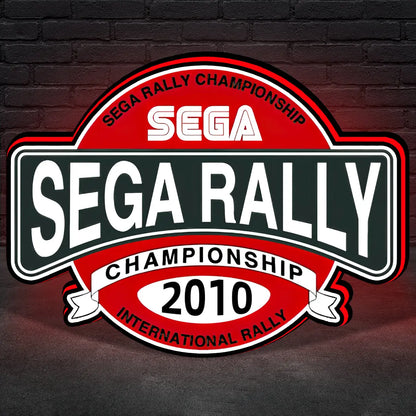SEGA Rally Championship 1995 Logo 3D LED Light Box FYLZGO Signs