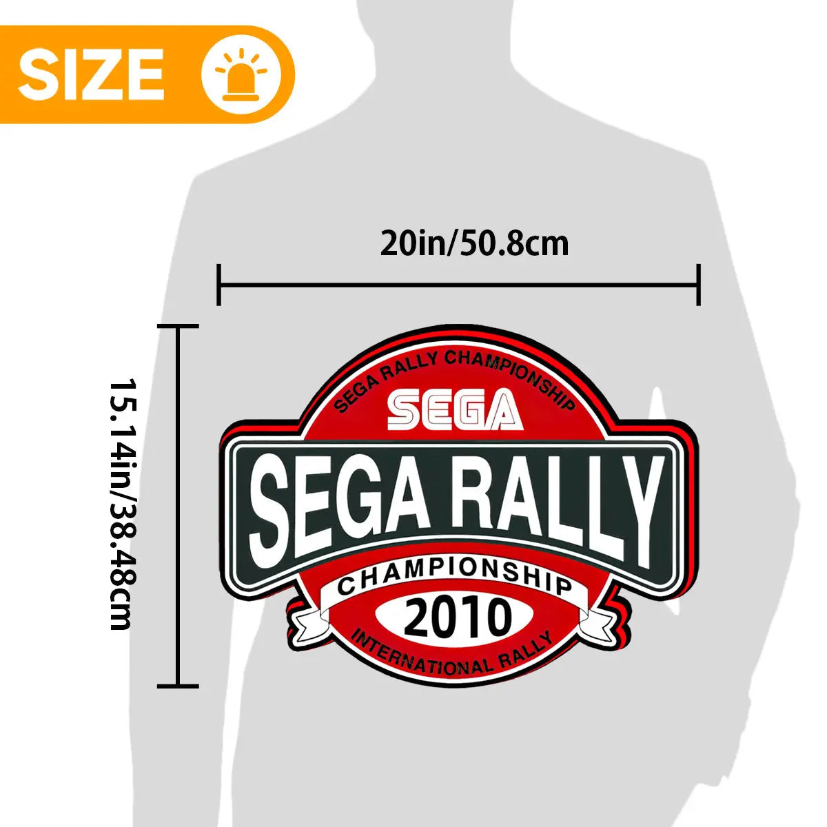 SEGA Rally Championship 1995 Logo 3D LED Light Box FYLZGO Signs