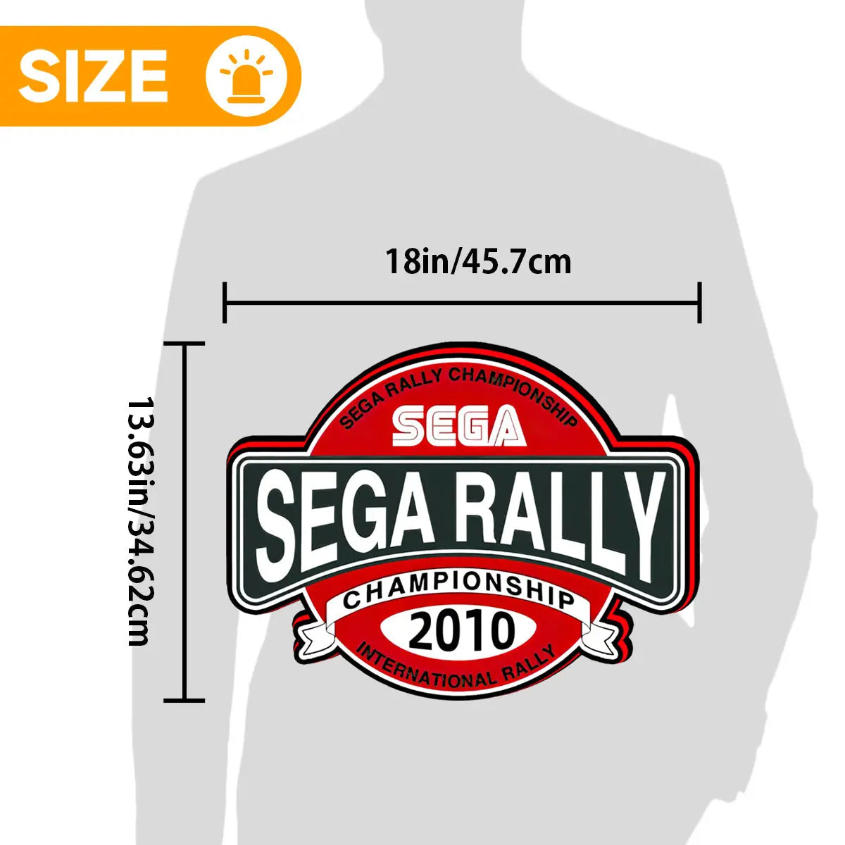 SEGA Rally Championship 1995 Logo 3D LED Light Box FYLZGO Signs