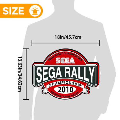 SEGA Rally Championship 1995 Logo 3D LED Light Box FYLZGO Signs