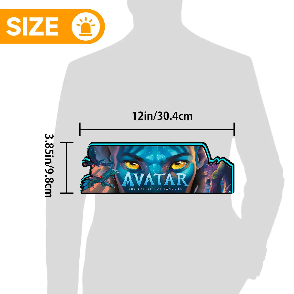Topper for Avatar JJP Pinball, 3D Printed Lightbox USB Powered & Full Dimmable FYLZGO Signs