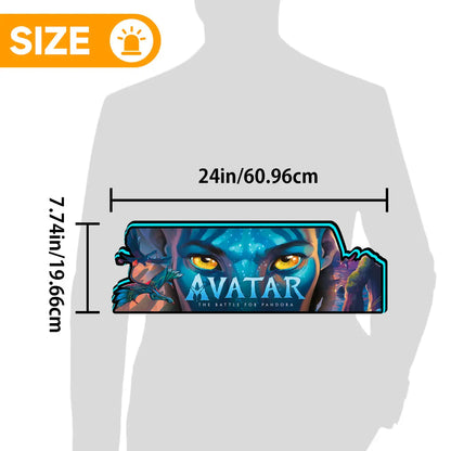 Topper for Avatar JJP Pinball, 3D Printed Lightbox USB Powered & Full Dimmable FYLZGO Signs