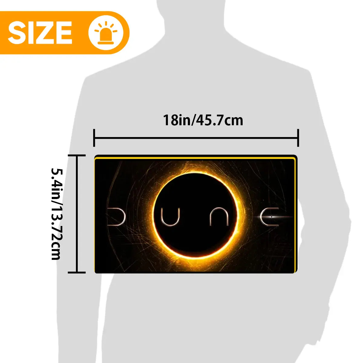 Dune Logo 3D Printed Lightbox for Barrels of Fun Pinball Machine, Powered by USB Band Dimm Wall Art Decor Man's Cave FYLZGO Signs