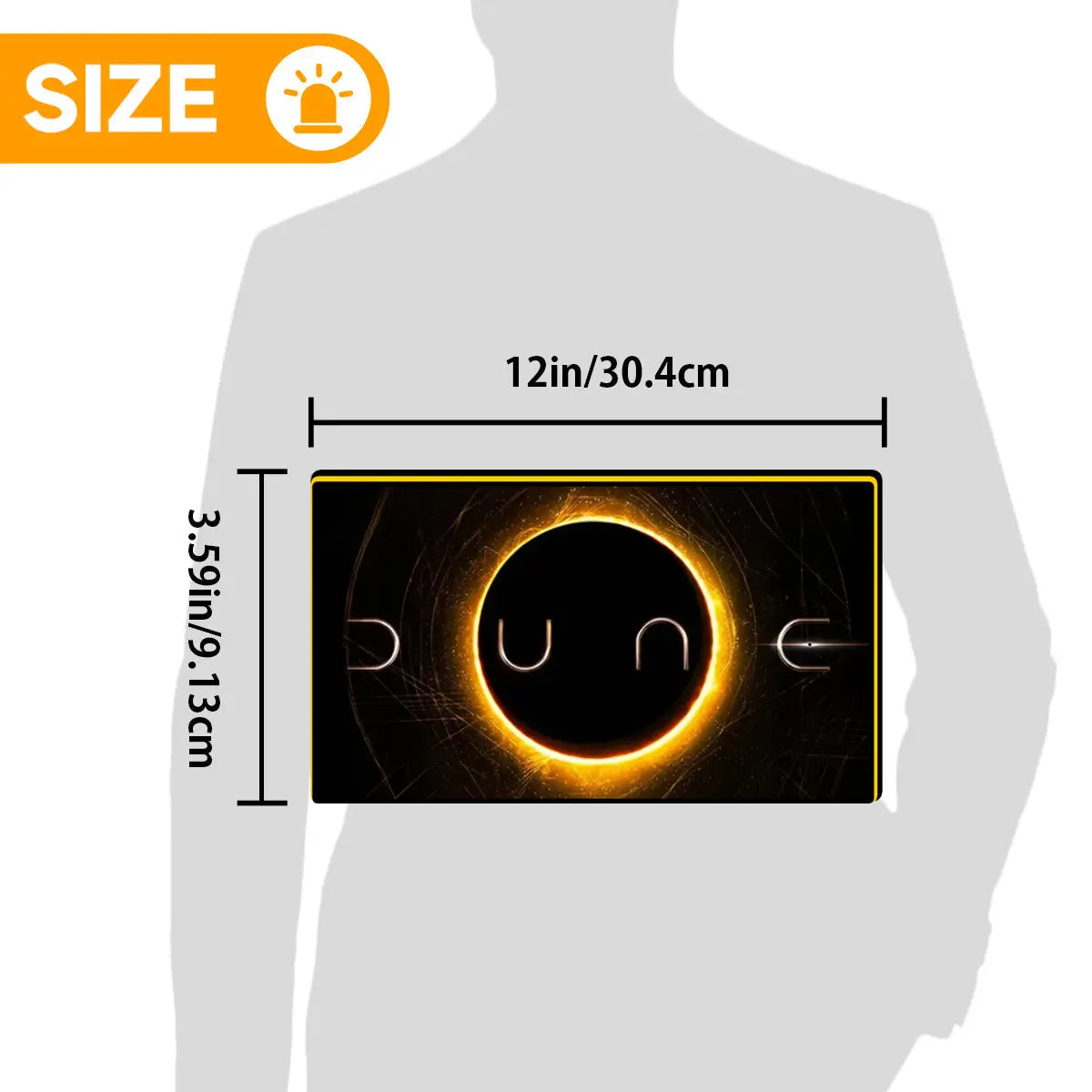 Dune Logo 3D Printed Lightbox for Barrels of Fun Pinball Machine, Powered by USB Band Dimm Wall Art Decor Man's Cave FYLZGO Signs
