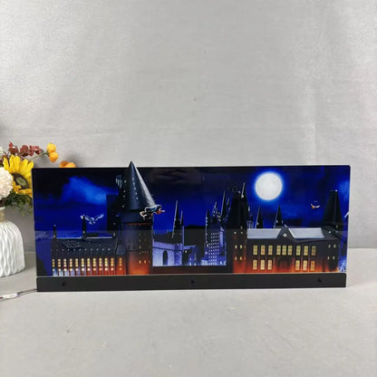 Harry Potter Pinball Topper 3D Acrylic LED Topper, For Jersey Jack JJP Pinball Machine, Pinball Topper FYLZGO Signs