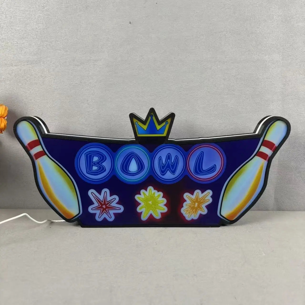 Custom The Big Lebowski Pinball Machine Led Topper Led lightbox, 3D Printed Lightbox USB Powered & Full Dimmable FYLZGO Signs