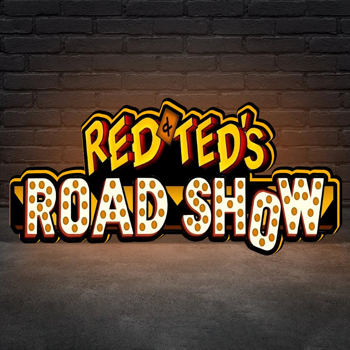 Roadshow Pinball Topper Lightbox Arcade Gaming Light box FYLZGO Signs