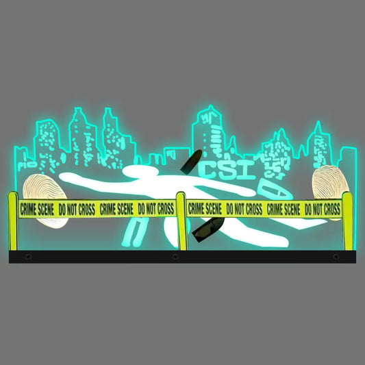 CSI Pinball Topper 3D Acrylic LED Topper, for Pinball Machine, Pinball Topper NEOUNIK Signs