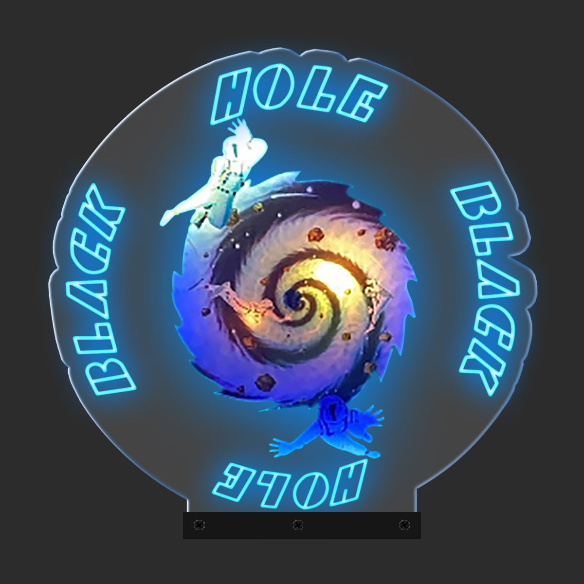BLACK HOLE  New Arrival Pinball Topper 3D Acrylic LED Topper, For Gottlieb Pinball Machine, Pinball Topper Neounik