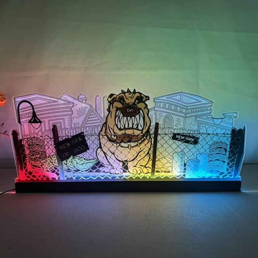 Junk Yard Pinball Topper Acrylic RGB LED Topper, For Williams Pinball Machine