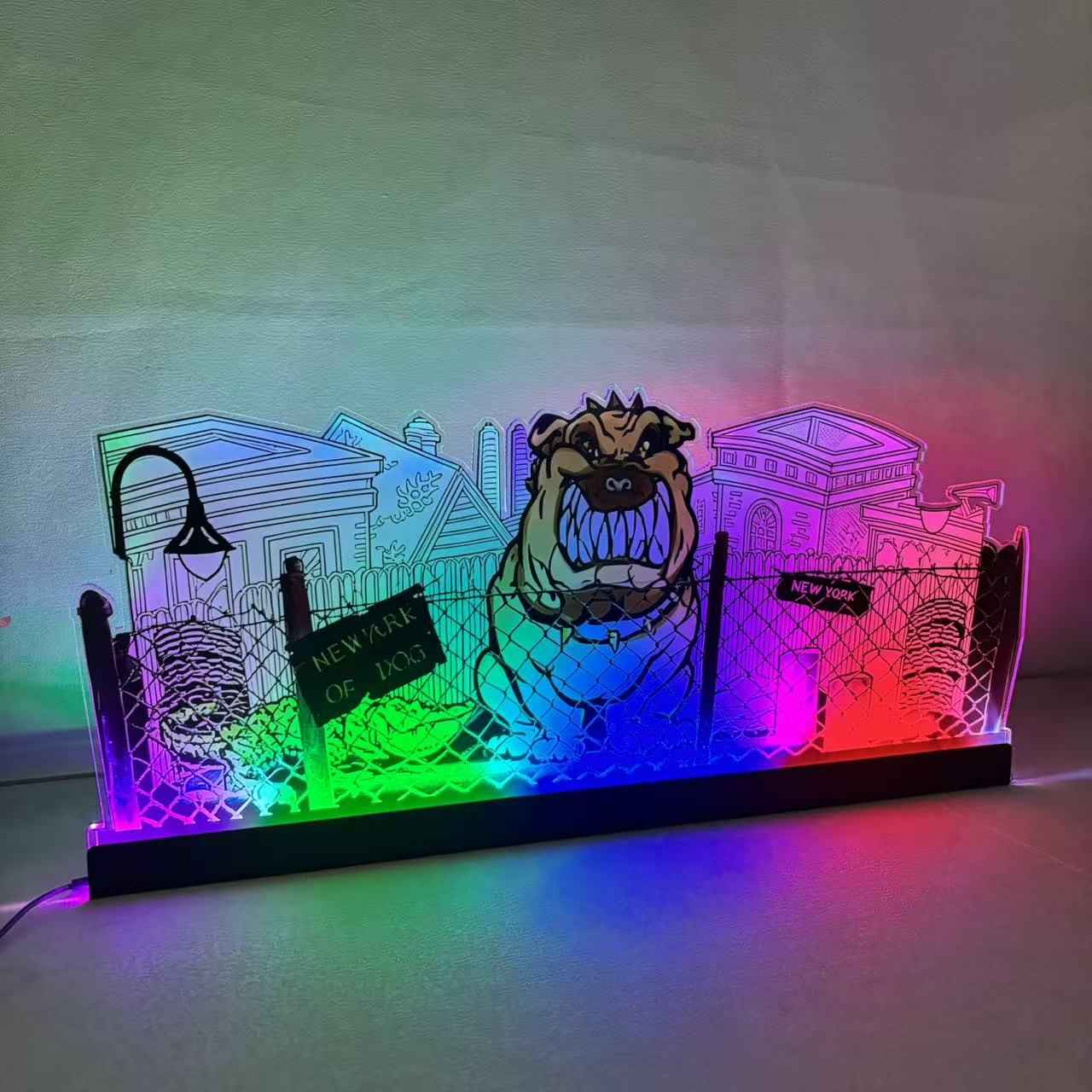 Junk Yard Pinball Topper Acrylic RGB LED Topper, For Williams Pinball Machine