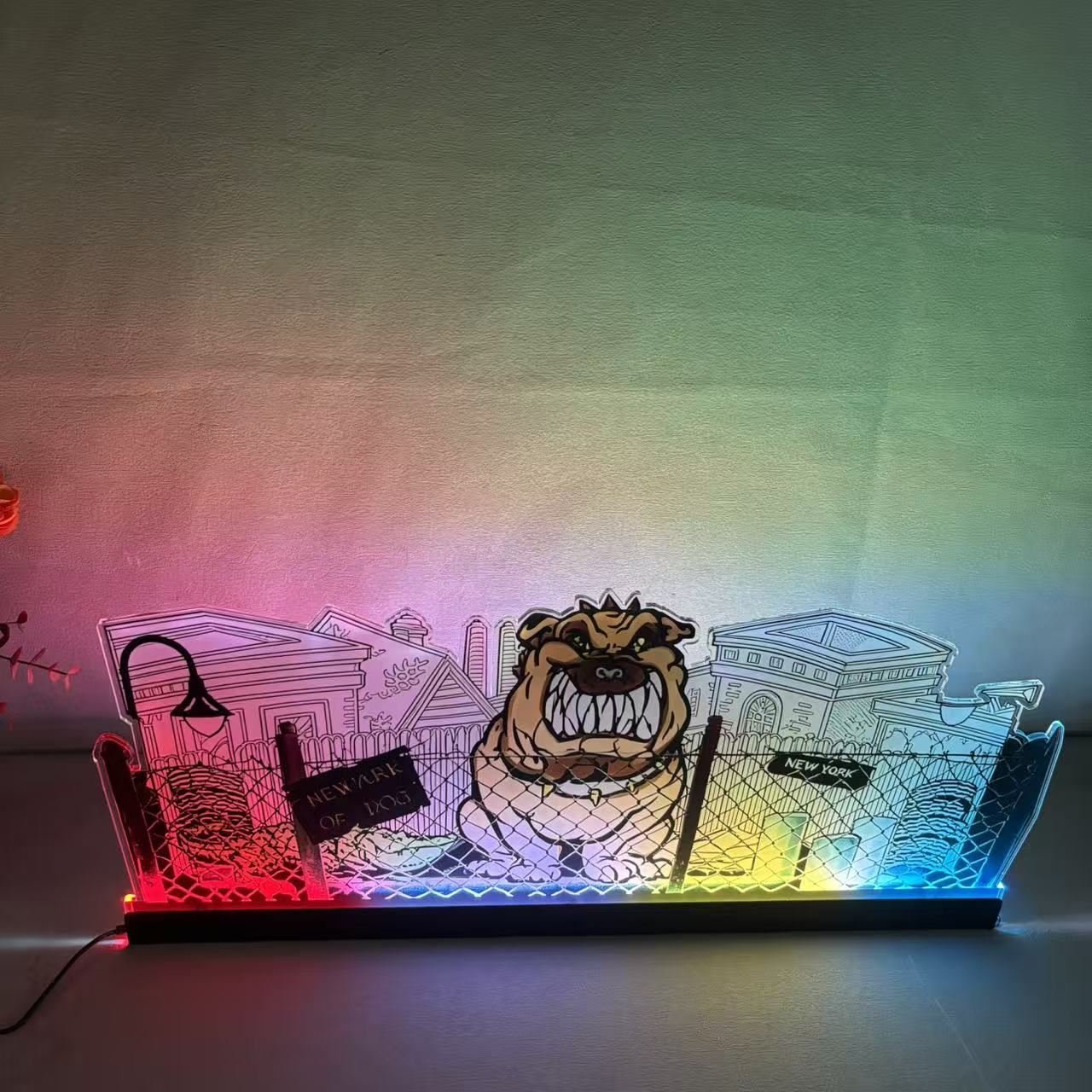 Junk Yard Pinball Topper Acrylic RGB LED Topper, For Williams Pinball Machine NEOUNIK Signs