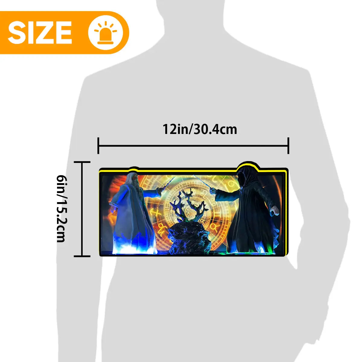Topper for Harry Potter JJP Pinball, 3D Printed Lightbox USB Powered & Full Dimmable FYLZGO Signs