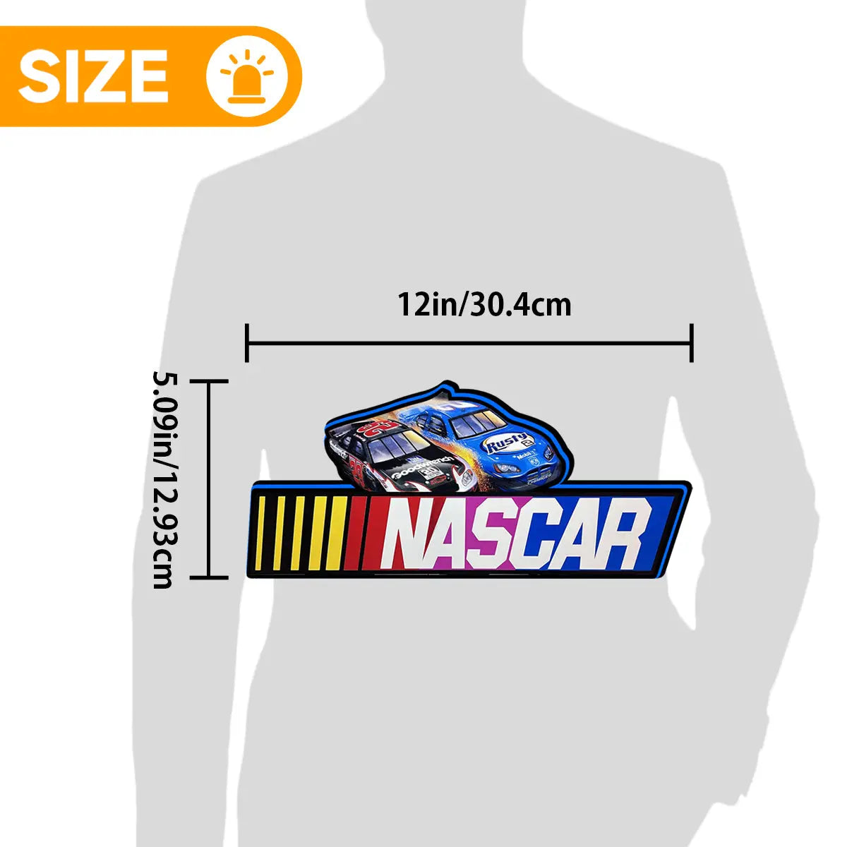 NASCAR Pinball Topper Lightbox Arcade Gaming Light box for Man's Cave FYLZGO Signs