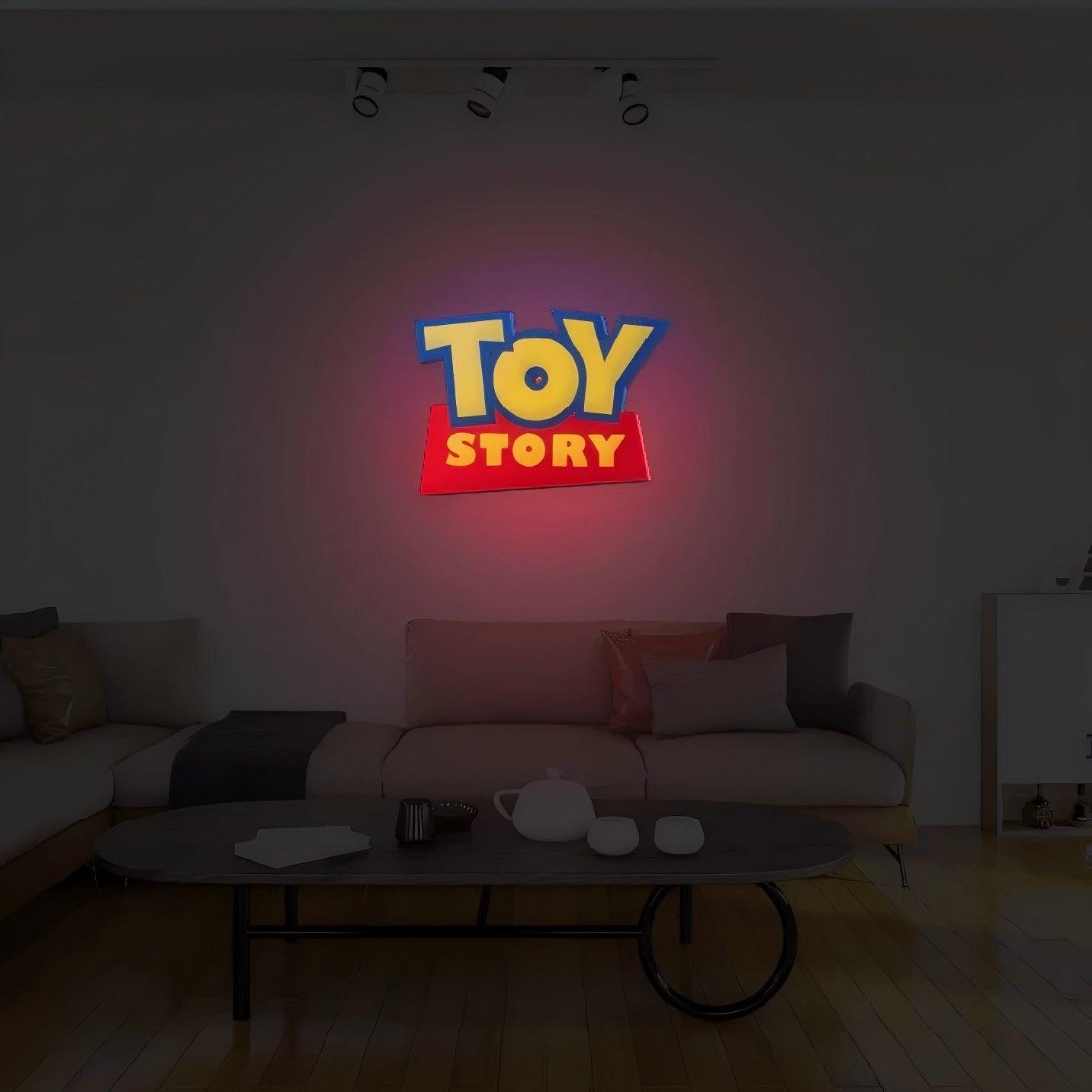 Toy Story Logo LED Sign 3D Printed Night Light with Dimmable Function FYLZGO Signs