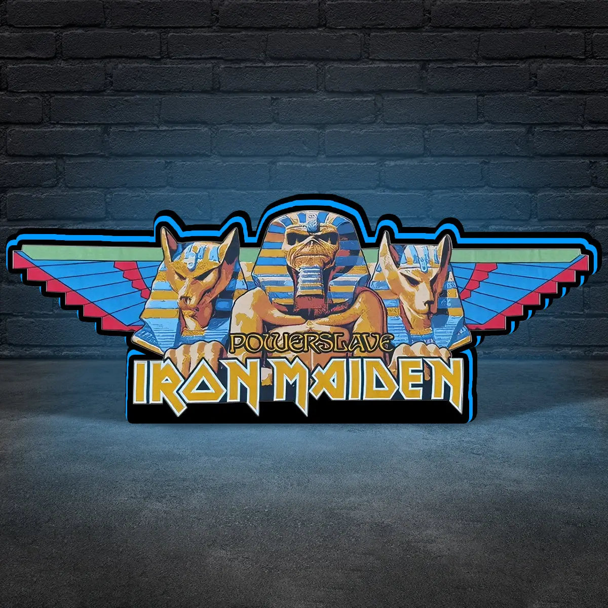 Iron Maiden Pinball Topper Lightbox Arcade Gaming Light box FYLZGO Signs