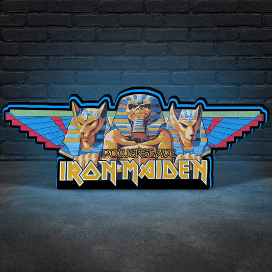 Iron Maiden Pinball Topper Lightbox Arcade Gaming Light box FYLZGO Signs