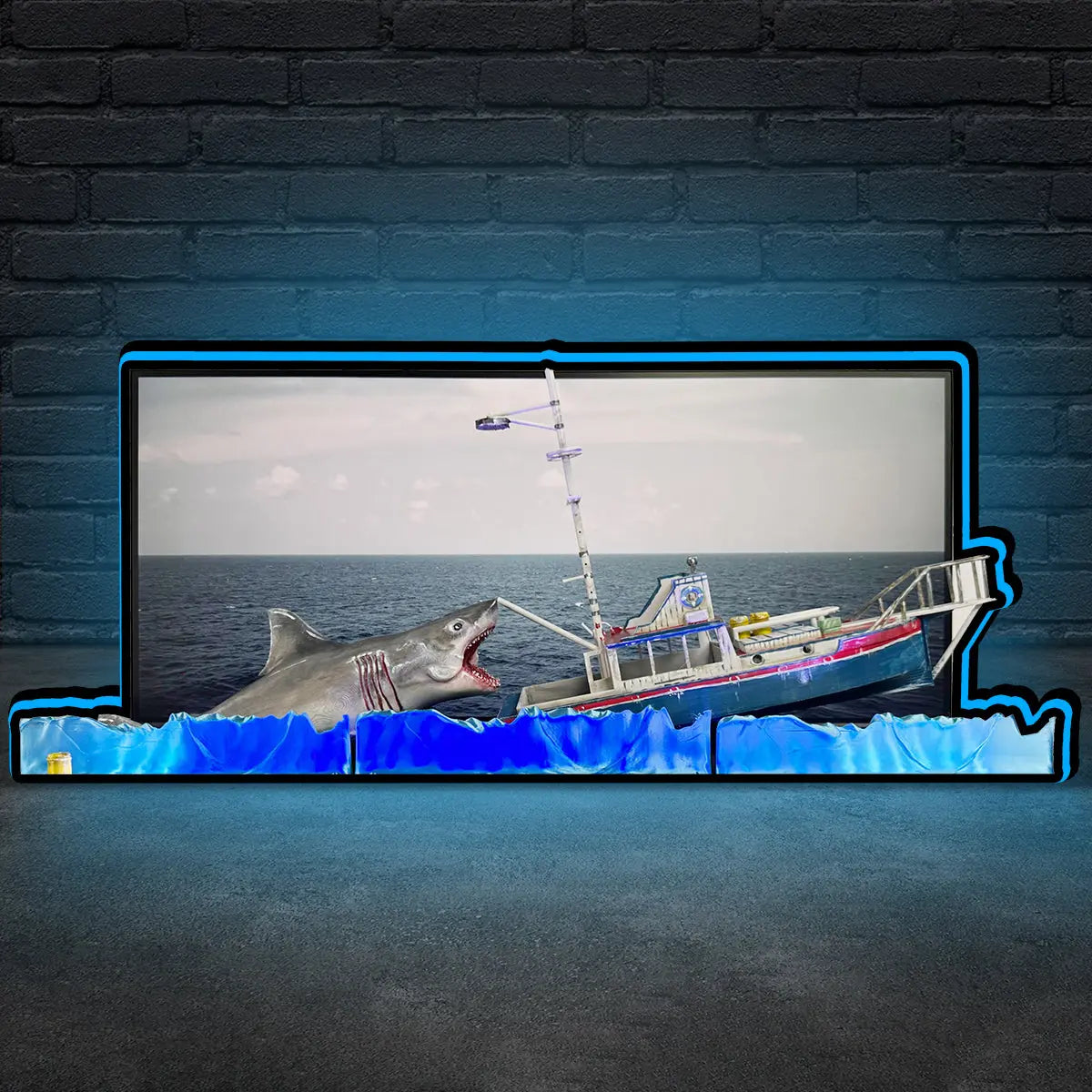 JAWS Pinball Topper for Stern, Pinball Arcade Decor, Perfect for Game Room or Pinball Machine FYLZGO Signs