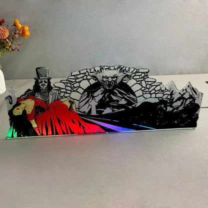 Bram Stroker's Dracula 3D Pinball Topper 3D Acrylic LED Topper, for Pinball Machine, Pinball Topper FYLZGO Signs