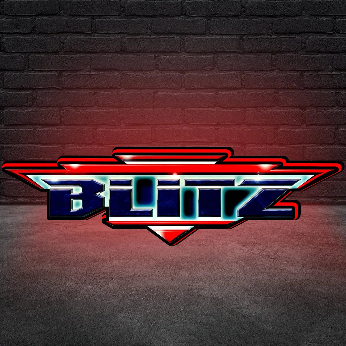 NFL Blitz 2000 NBA Jam Super Street Fighter II Turbo Nintendo 3D Printed LED Lightbox for Gaming Room Decor, Classic Arcade Gaming Lightbox FYLZGO Signs