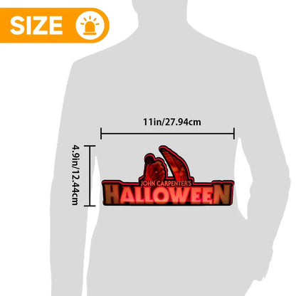John Carpenter’s Halloween Pinball Topper LED Sign, 3D Printed Lightbox, USB Powered & Full Dimmable FYLZGO Signs