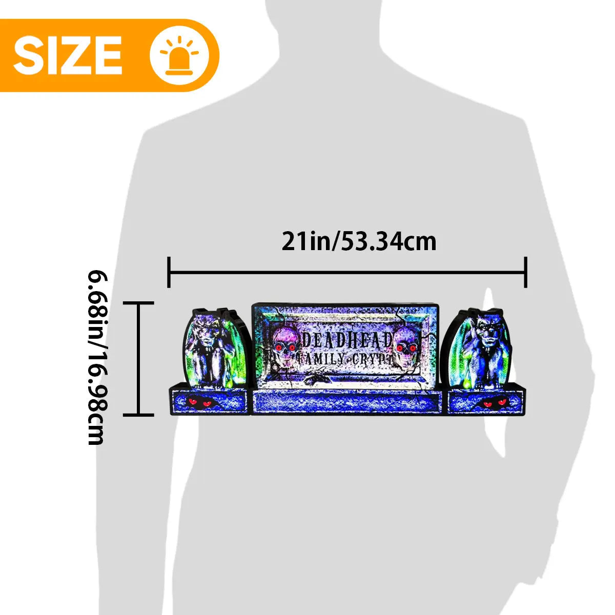 Elvira's House Of Horrors Pinball Topper LED Lightbox for  Pinball Machine, 3D Printed Lightbox Rock Your Game FYLZGO Signs