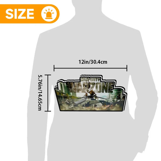 Call Duty Warzone Pinball Topper, 3D Printed Lightbox Powered by USB Band Dimm Wall Art Decor Man's Cave FYLZGO Signs
