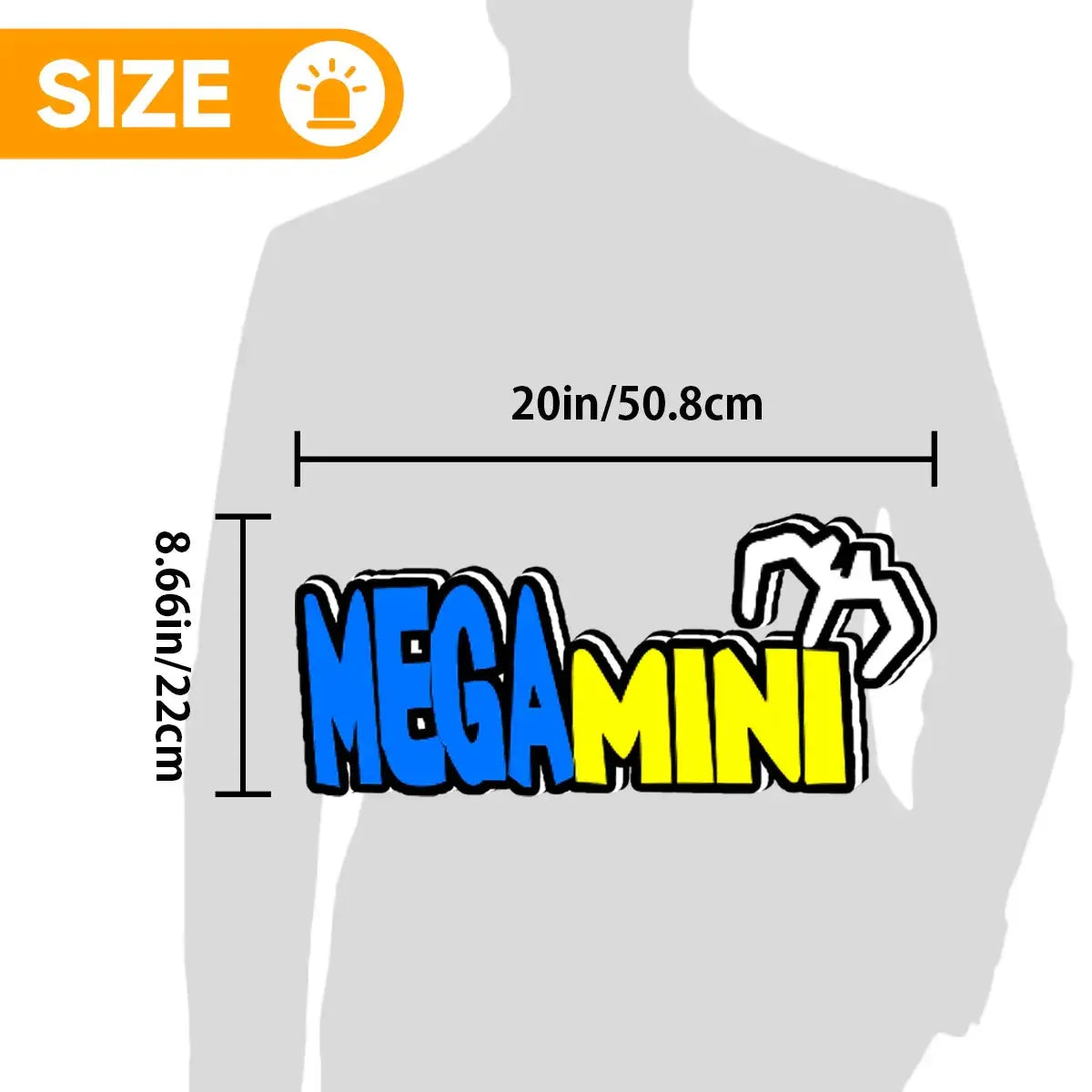Mega Mini Topper 3D Pinted Lightbox for Claw Machine, Mage Mini claw machine Topper FYLZGO Signs