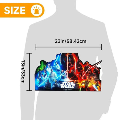Star Wars Pinball LED Lightbox, Star Wars Pinball Topper, USB powered and with Dimming Function, design for Stern Star Wars Pinball FYLZGO Signs