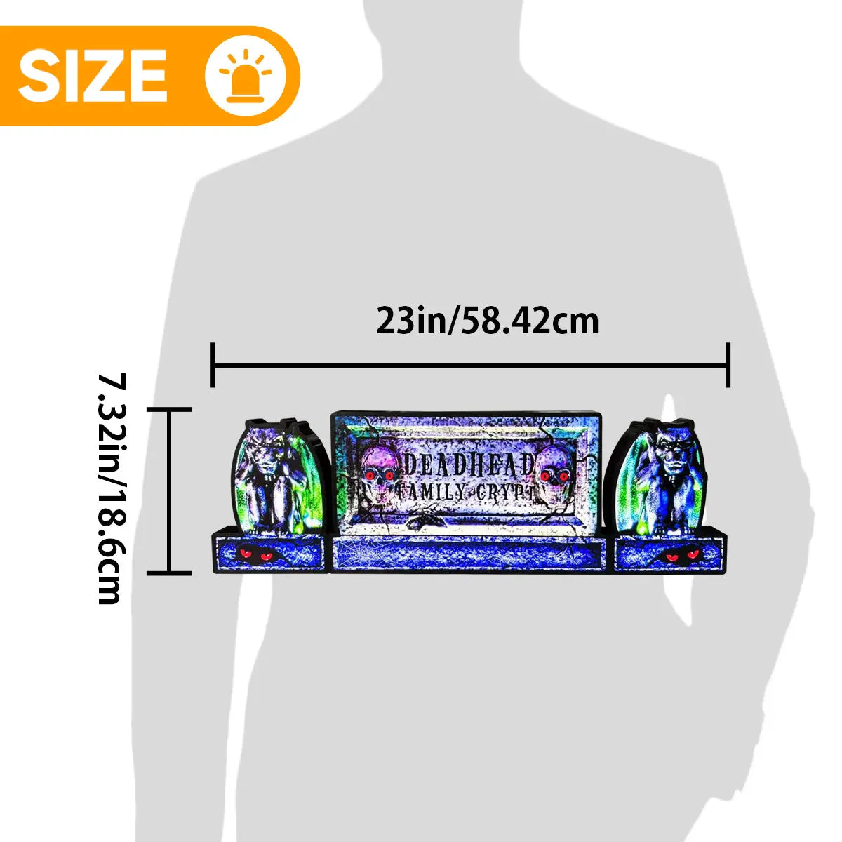 Elvira's House Of Horrors Pinball Topper LED Lightbox for  Pinball Machine, 3D Printed Lightbox Rock Your Game FYLZGO Signs