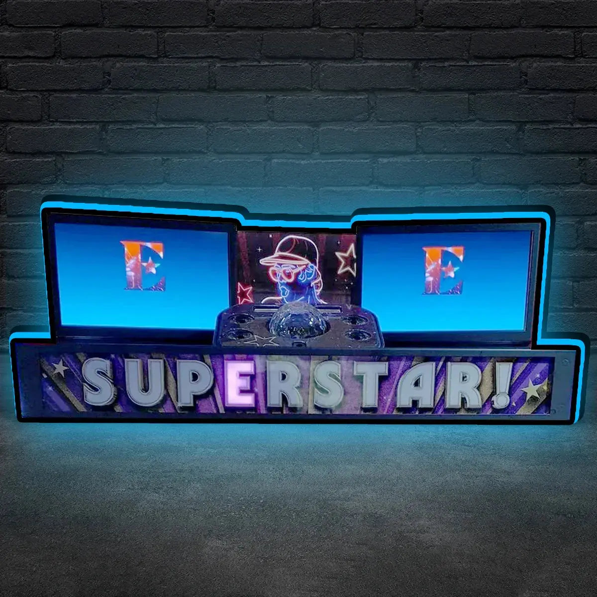 Elton John Pinball Topper for Jersey Jack Pinball Machine, 3D Printed Lightbox USB Powered & Full Dimmable FYLZGO Signs