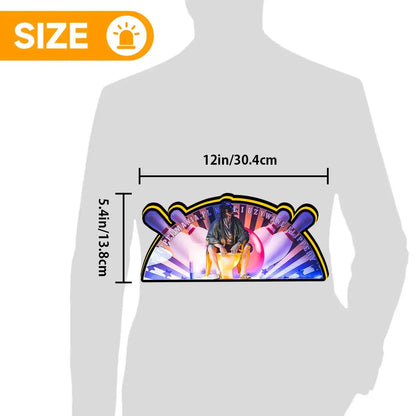The Big Lebowski Pinball Topper Led lightbox for Pinball Machine, 3D Printed Lightbox USB Powered & Full Dimmable FYLZGO Signs
