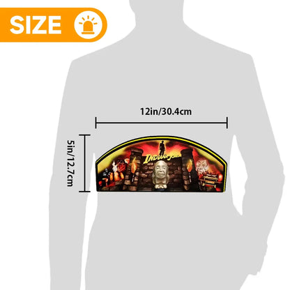 Indiana Jones Special RF Edition Pinball Topper LED Sign, 3D Printed Lightbox, USB Powered & Full Dimmable FYLZGO Signs