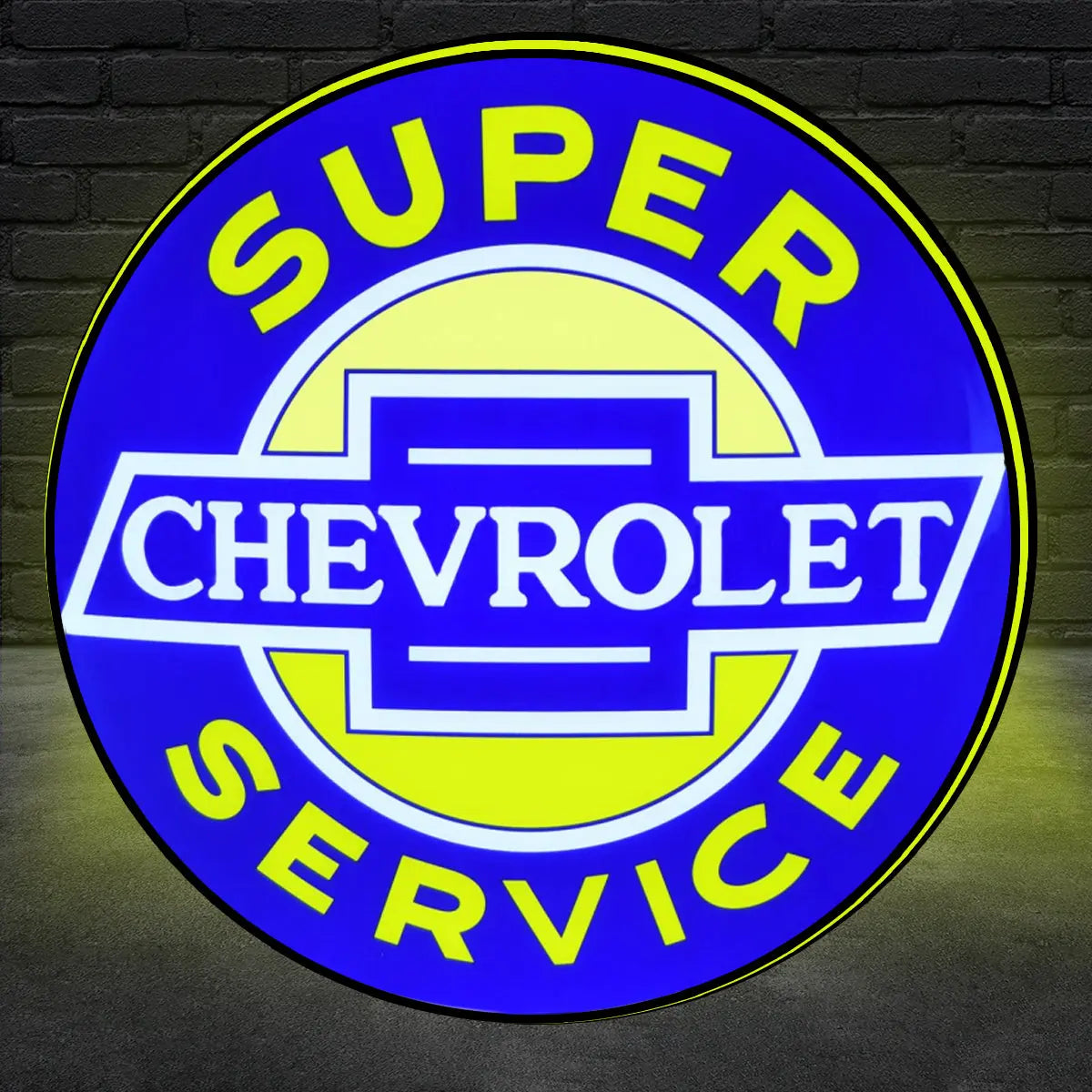 Chevrolet Logo Custom 3D LED Topper Printed Lightbox FYLZGO Signs