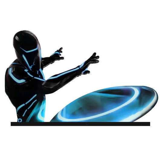 Tron Pinball Topper 3D Acrylic LED Topper, For Spooky Pinball Machine, Pinball Topper FYLZGO Signs
